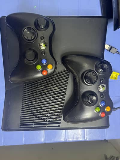 xbox 360 slim sealed gaming 2 controllers orignal ps