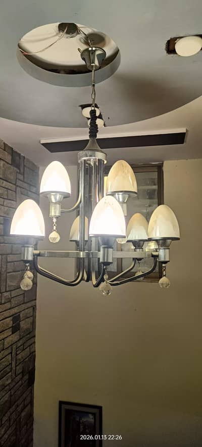 Fancy chandelier from Charagh Company.