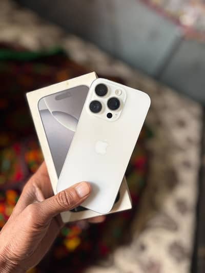 iPhone 16 pro 256 gb non pta full box full sim time 4 month