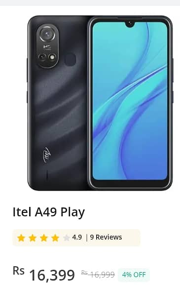 Itel A49 Play