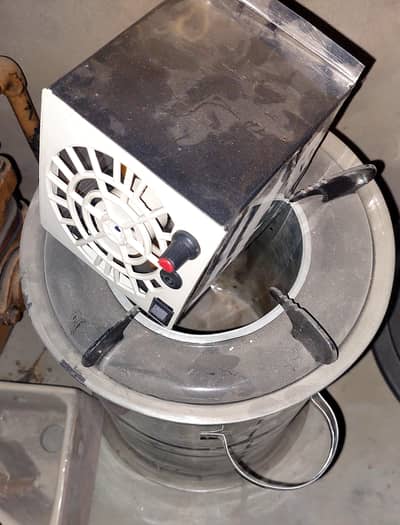 Wood stove With Fan Motor