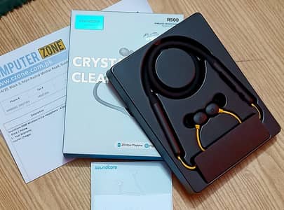 SOUNDCORE R500 WIRELESS IN-EAR HEADPHONE - A3213YK1 - BLACK /YELLOW!!