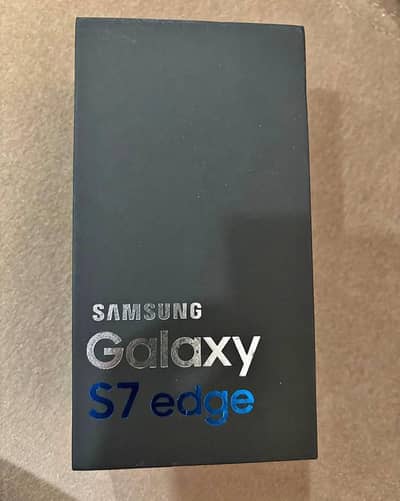 used phone S7 edge never scratch condition
