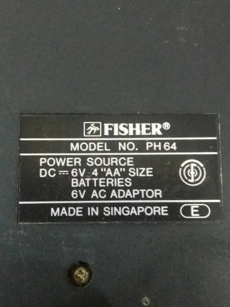 Fishers Walkman 1