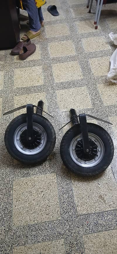 Motorcycle Side Wheel