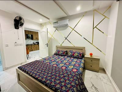 Double Furnished Flat Available for Rent Citi Housing Sialkot