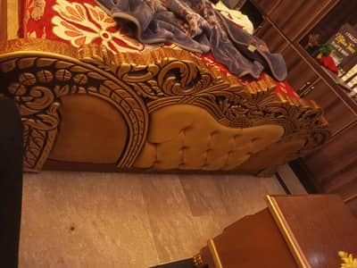 Wooden Taj Bed King size