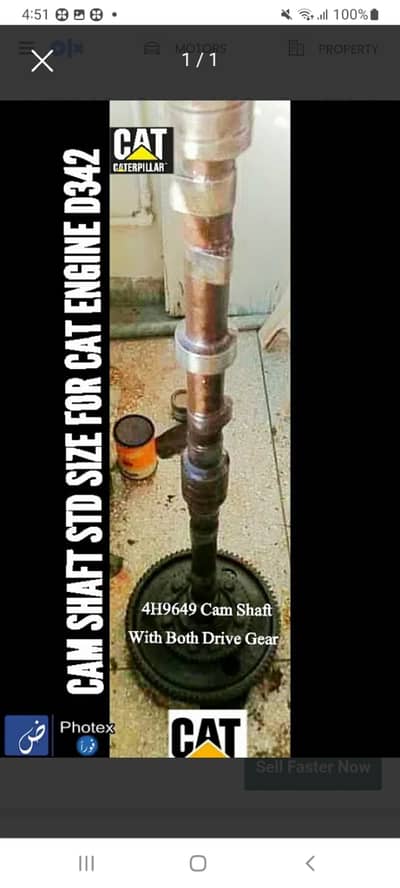 CAT D8k parts available for sale