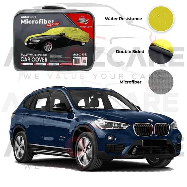 BMW X1 Microfiber Car Top Cover - Model 2016-2025