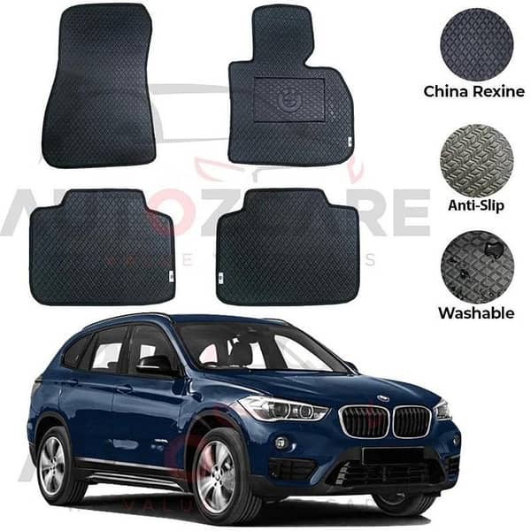 BMW X1 China Rexine Floor Mat 4PCS - Model 2016-2025