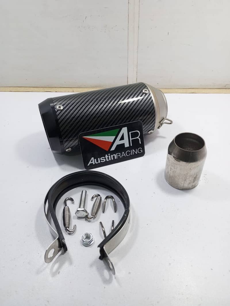 AR Racing Carbon Fiber Exhaust - Exhausts - 1110353679