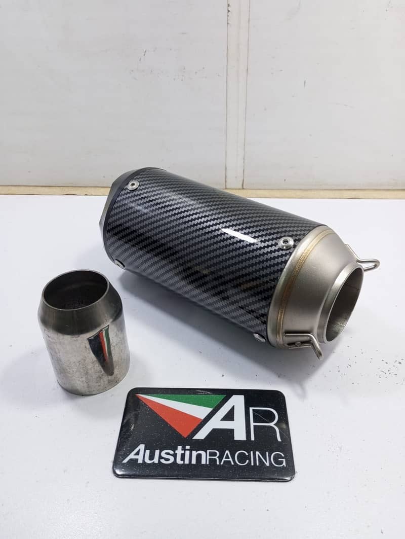 AR Racing Carbon Fiber Exhaust - Exhausts - 1110353679