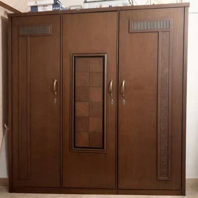 walnut wardrobe