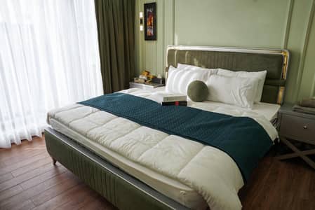 1 Bed Luxury Family Furnished Apartment Hot Location Bahria For Rent