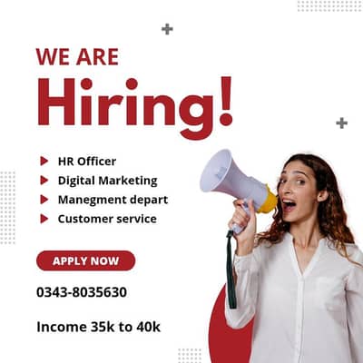 Limited Seats available in New Office Work