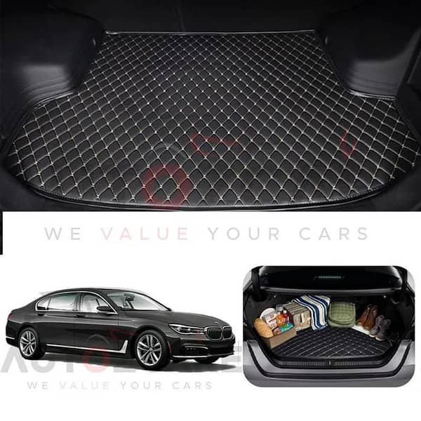 BMW 7 Series 7D Custom Car Trunk Mat - Model 2016-2022