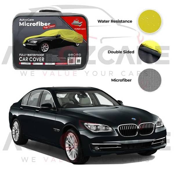 BMW 7 Series Microfiber Car Top Cover - Model 2009-2015
