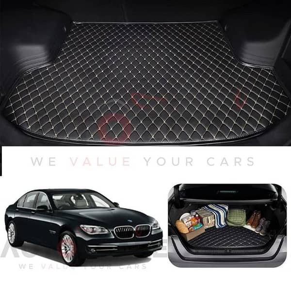 BMW 7 Series 7D Custom Car Trunk Mat - Model 2009-2015