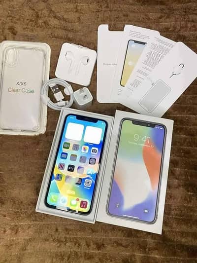 I phone x 256 GB with box WhatsApp number 0326.3520534