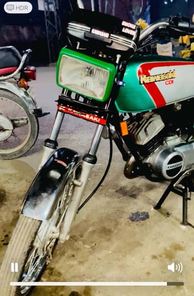 Kawaski gt 100 sports recently bor 1:00 piston original kawasaki