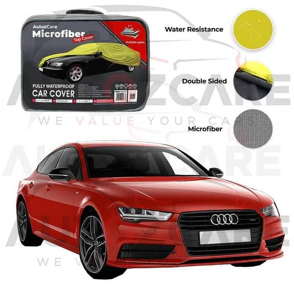 Audi A7 Microfiber Car Top Cover - Model 2010-2018