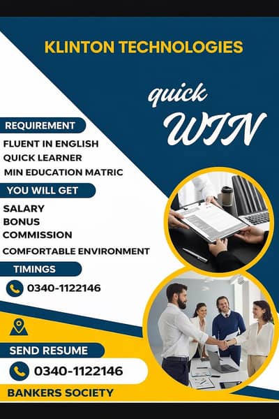 Customer Sales Representative Required For Morning Shift