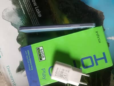 infinix hot 30 paly 4gp 64gp 6000 mah battery PTA approved