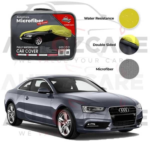Audi A5 Microfiber Car Top Cover - Model 2007-2016
