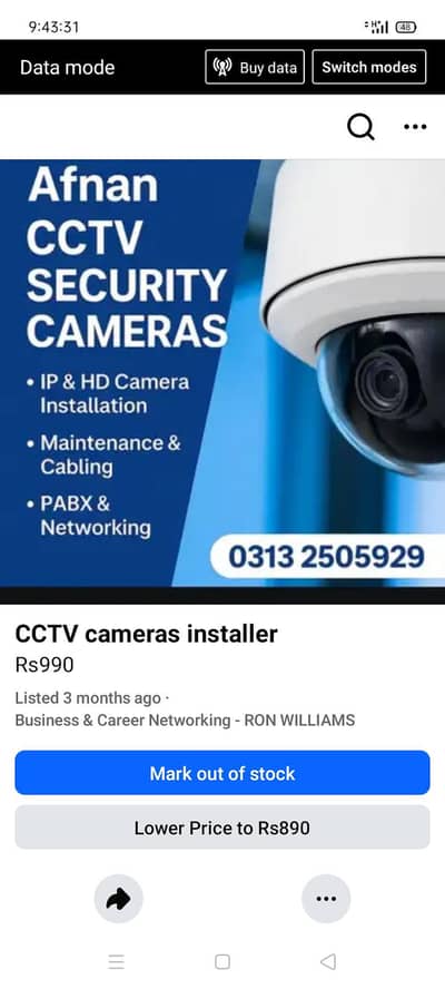CCTV CAMERAS INSTALLER