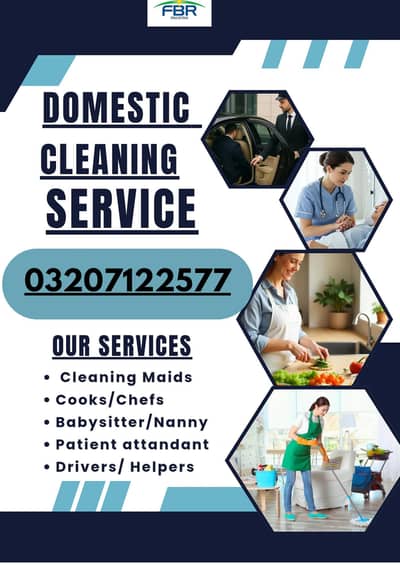 Maids/cooks/babysitter/ helper etc