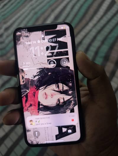 iPhone X 256GB NonPta Face Id Fail 100% battery Health Only Phone