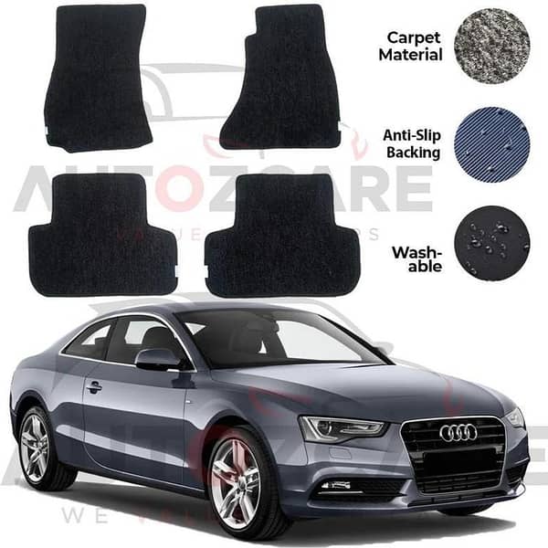 Audi A5 Genuine Fitting Carpet Floor Mat 4PCS - Model 2007-2016