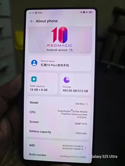 REDMAGIC 10 PRO PLUS 16/512