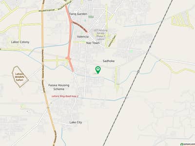 8 Marla 50 Wide Road Prime Location Plot For Sale.