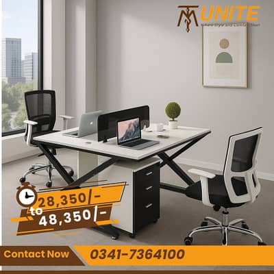 Office Workstation Table | 2–6 Seater | Workstation for Sale
