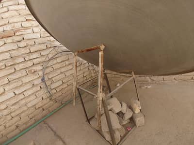 6ft Satellite Dish and hyper 2000 receiver Complete Set for Sale