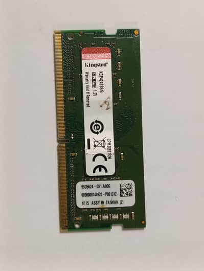 Kingston Laptop 8gb Ram DDR4