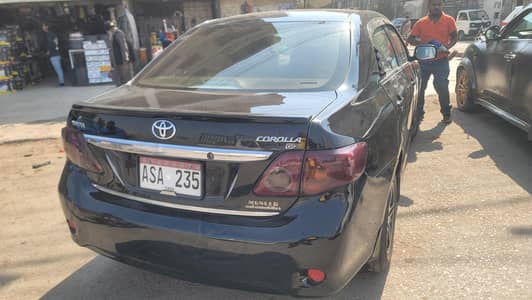 Toyota Corolla GLI 2009 Black Family Car