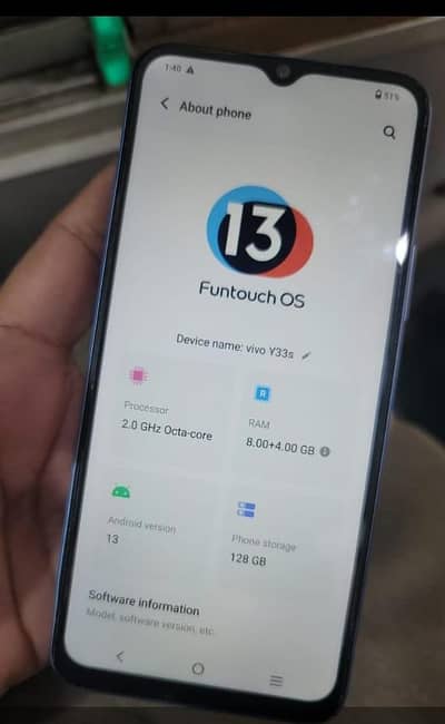 vivo33s 8+4 128gb