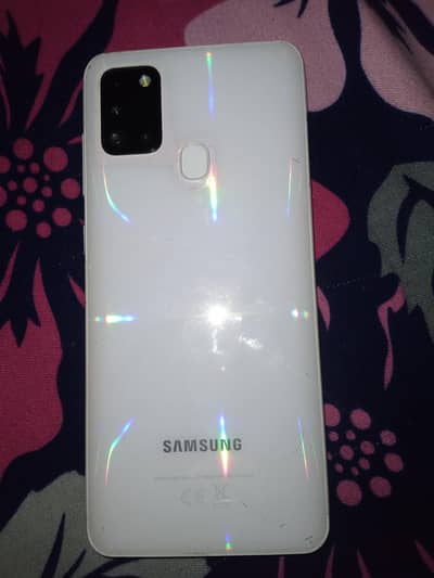 samsung a21s 4/64 ha 10/10 lush condition with boxx charger