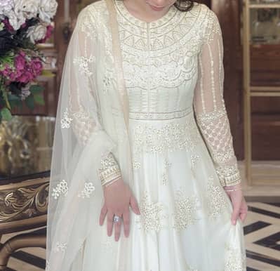 White Maxi Party Wear