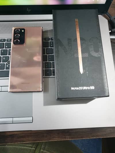 Samsung Note 20 Ultra 12/256 GB Dual Sim + E Sim Official PTA TAX Paid