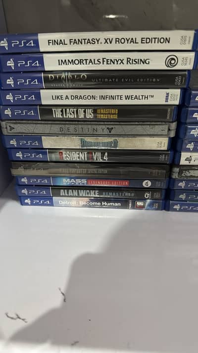 Ps4 and ps5 used games