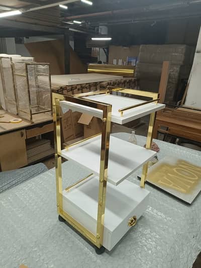 Saloon chair Barber Chair hair wash unit pedicure massage bed Trolley