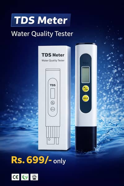 TDS Meters in Pakistan | Water Quality Tester Digital TDS Meter