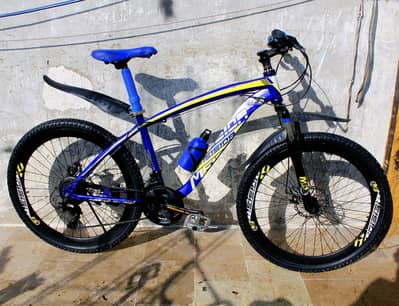 imported cycle Mountain bike full size 26 gear disc break jump
