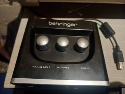 brehringer um2 interface sound card
