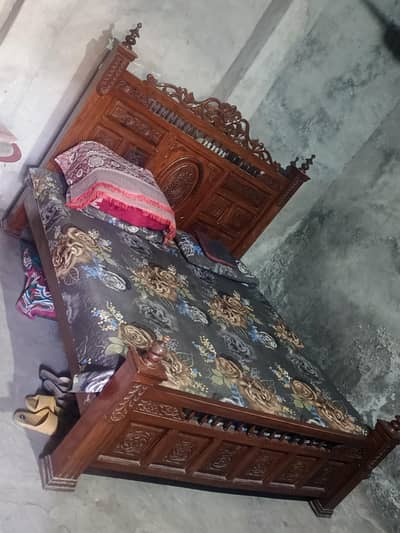 Pure Wood bed for sale