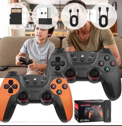  X2 pro game stick 64-GB 4k  40,000+ Games loaded