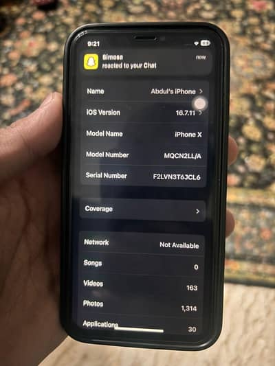 iphone x non pta 256gb